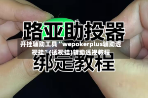 开挂辅助工具“wepokerplus辅助透视挂”(透视挂)辅助透视教程