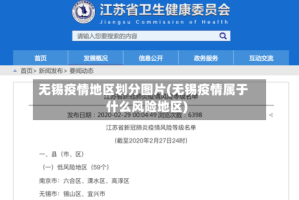 无锡疫情地区划分图片(无锡疫情属于什么风险地区)