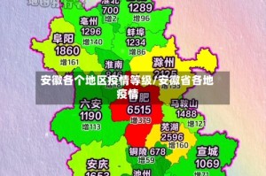 安徽各个地区疫情等级/安徽省各地疫情