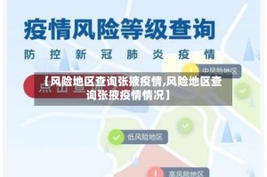 【风险地区查询张掖疫情,风险地区查询张掖疫情情况】