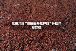 应用介绍“陕麻圈开挂神器”开挂详细教程