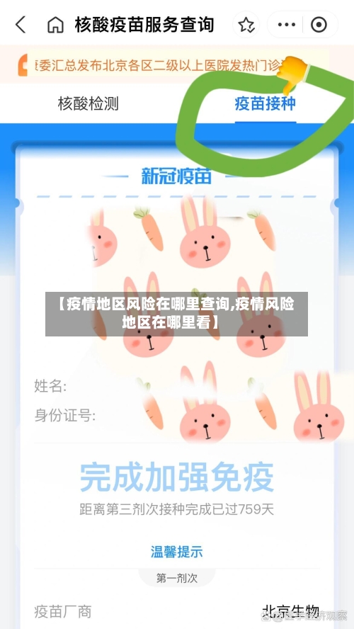 【疫情地区风险在哪里查询,疫情风险地区在哪里看】-第2张图片