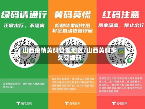 山西疫情黄码管理地区/山西黄码多久变绿码-第1张图片