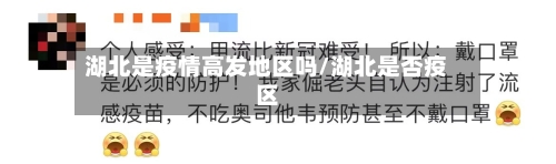 湖北是疫情高发地区吗/湖北是否疫区-第2张图片