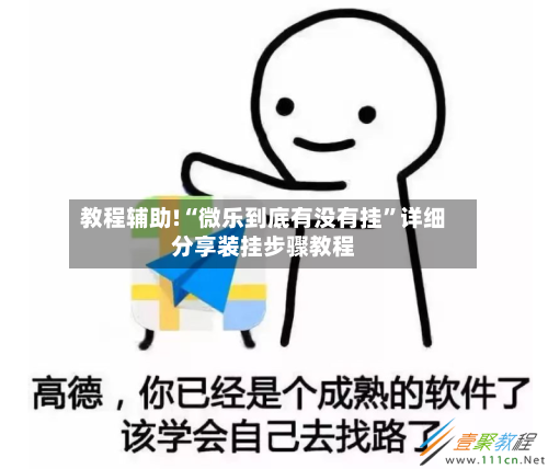 教程辅助!“微乐到底有没有挂”详细分享装挂步骤教程-第2张图片