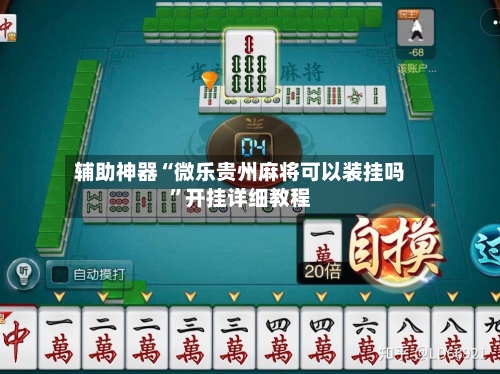 辅助神器“微乐贵州麻将可以装挂吗”开挂详细教程-第1张图片