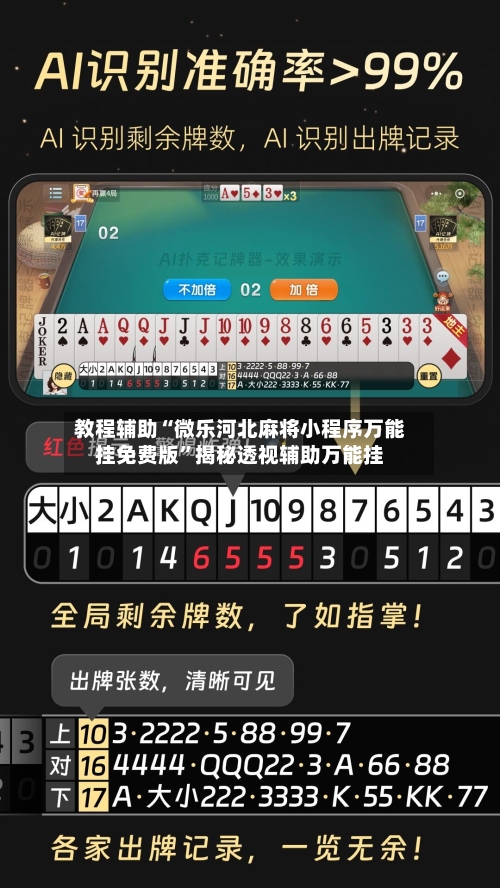 教程辅助“微乐河北麻将小程序万能挂免费版”揭秘透视辅助万能挂-第2张图片