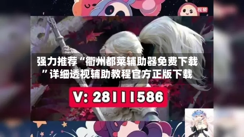 强力推荐“衢州都莱辅助器免费下载”详细透视辅助教程官方正版下载-第1张图片