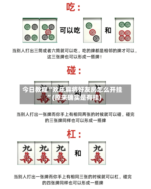 今日教程“欢乐麻将好友房怎么开挂”(原来确实是有挂)-第2张图片