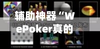 辅助神器“WePoker真的能透视吗	”详细分享装挂步骤-第2张图片