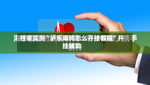 独家实测“泸乐麻将怎么开挂教程”开挂辅助-第3张图片