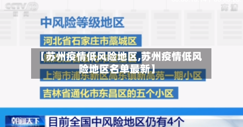 【苏州疫情低风险地区,苏州疫情低风险地区名单最新】-第2张图片