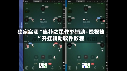 独家实测“德扑之星作弊辅助+透视挂”开挂辅助软件教程-第2张图片