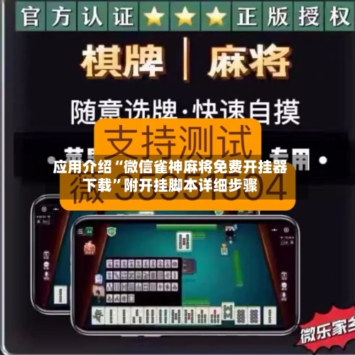 应用介绍“微信雀神麻将免费开挂器下载”附开挂脚本详细步骤-第2张图片