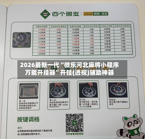 2026最新一代“微乐河北麻将小程序万能开挂器”开挂(透视)辅助神器-第2张图片