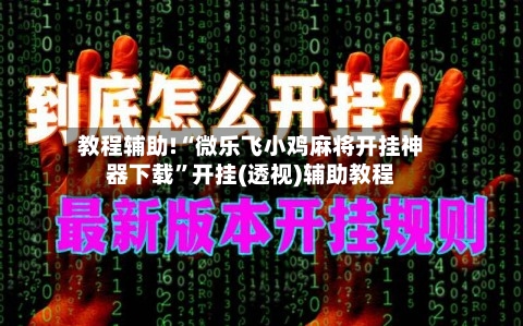 教程辅助!“微乐飞小鸡麻将开挂神器下载”开挂(透视)辅助教程-第1张图片