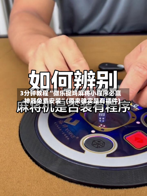 3分钟教程“微乐捉鸡麻将小程序必赢神器免费安装	”(原来确实是有插件)-第3张图片