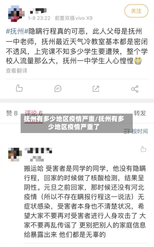 抚州有多少地区疫情严重/抚州有多少地区疫情严重了-第3张图片