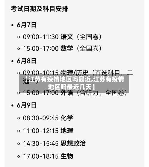 【江苏有疫情地区吗最近,江苏有疫情地区吗最近几天】-第2张图片