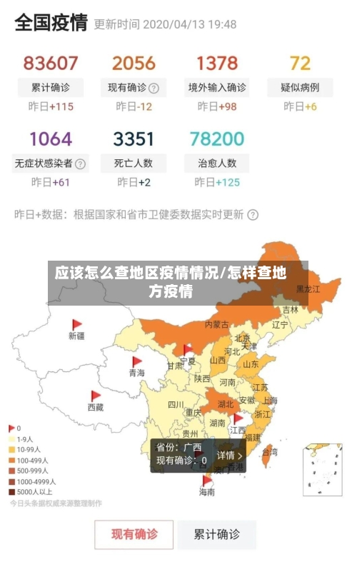 应该怎么查地区疫情情况/怎样查地方疫情-第1张图片