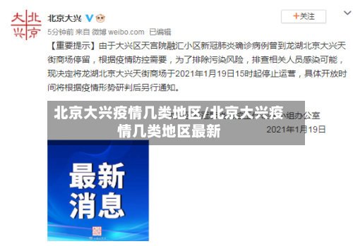 北京大兴疫情几类地区/北京大兴疫情几类地区最新-第1张图片