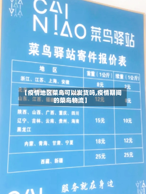 【疫情地区菜鸟可以发货吗,疫情期间的菜鸟物流】-第1张图片