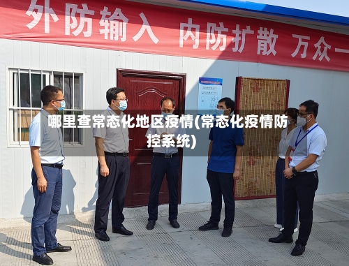 哪里查常态化地区疫情(常态化疫情防控系统)-第1张图片
