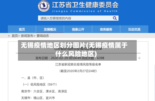 无锡疫情地区划分图片(无锡疫情属于什么风险地区)-第1张图片